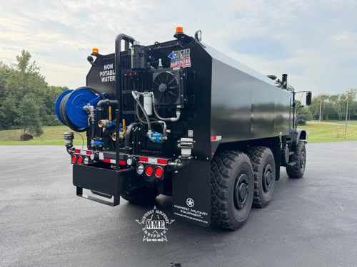 2007 Oshkosh MK23A1 MTVR 7 Ton 6x6 4000 Gallon Water Truck With A/C 