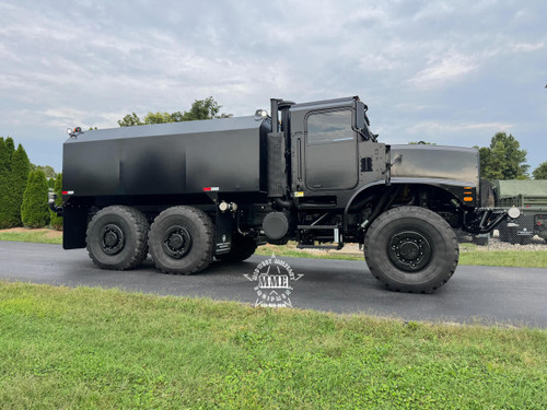 2007 Oshkosh MK23A1 MTVR 7 Ton 6x6 4000 Gallon Water Truck With A/C 
