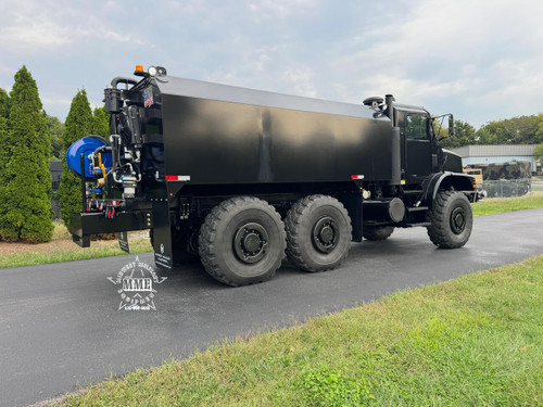 2007 Oshkosh MK23A1 MTVR 7 Ton 6x6 4000 Gallon Water Truck With A/C 