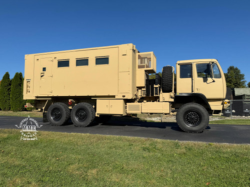 2008 Stewart & Stevenson M1087A1R MTV 5 Ton 6x6 Expandable Van Truck