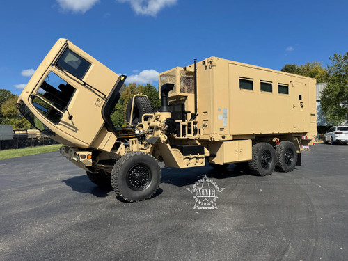 2008 Stewart & Stevenson M1087A1R MTV 5 Ton 6x6 Expandable Van Truck
