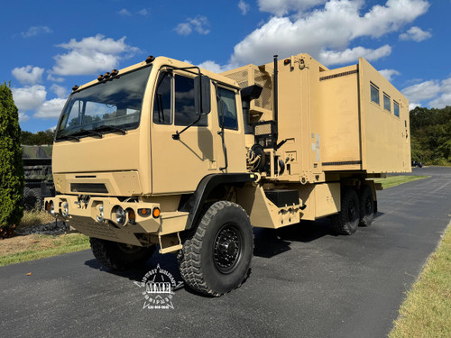 2008 Stewart & Stevenson M1087A1R MTV 5 Ton 6x6 Expandable Van Truck