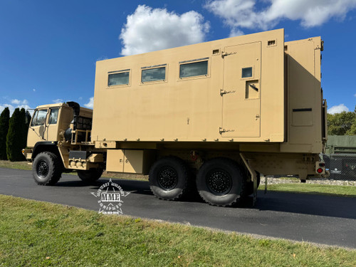 2008 Stewart & Stevenson M1087A1R MTV 5 Ton 6x6 Expandable Van Truck