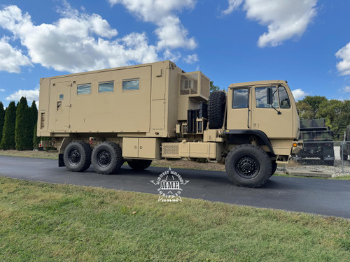 2008 Stewart & Stevenson M1087A1R MTV 5 Ton 6x6 Expandable Van Truck