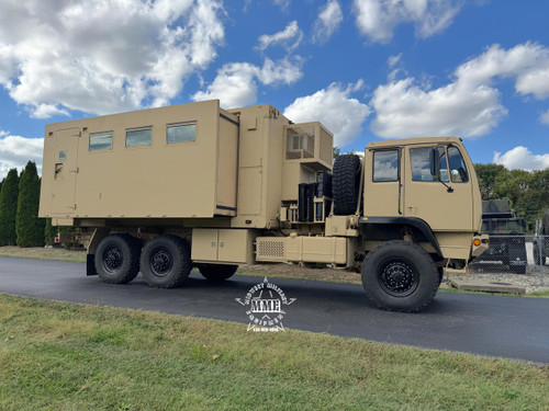 2008 Stewart & Stevenson M1087A1R MTV 5 Ton 6x6 Expandable Van Truck