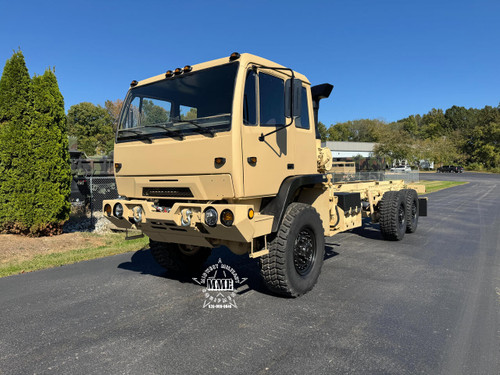 2004 Stewart & Stevenson M1086A1 MTV 6x6 Long Wheel Base Cab & Chassis W/Winch