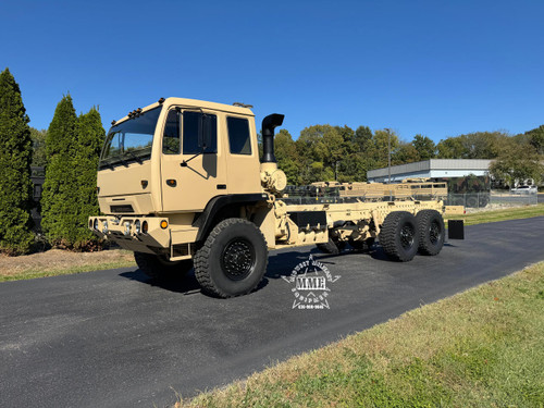 2004 Stewart & Stevenson M1086A1 MTV 6x6 Long Wheel Base Cab & Chassis W/Winch