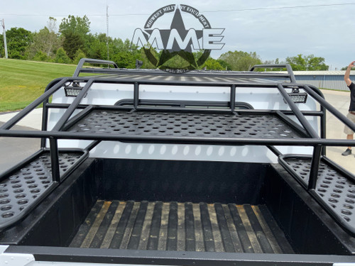 Baja Spare Tire OR Cargo Rack for HMMWV/ Humvee/ H1 - Midwest Military ...