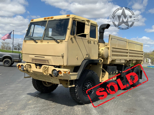 2009 BAE Systems M1093A1 MTV 5 Ton 6x6 Cargo Truck W /Air Conditioning 