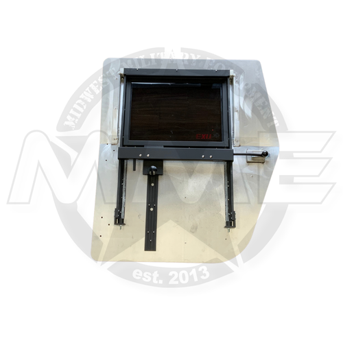 Aluminum Hard Door Kit With Manual Roll Down Windows For HMMWV/ Humvee