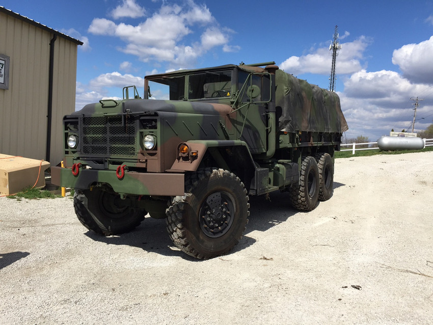 2008 Rebuild 5 Ton Military Cargo Truck M923a2 With Cargo Cover SOLD