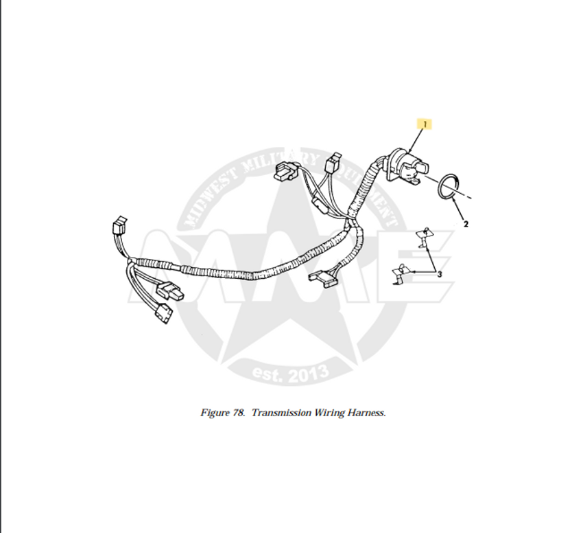 INTERNAL TRANSMISSION WIRE HARNESS