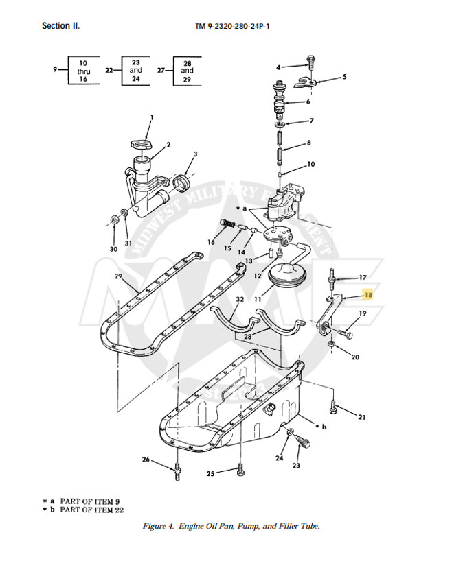 BRACKET OIL PUMP