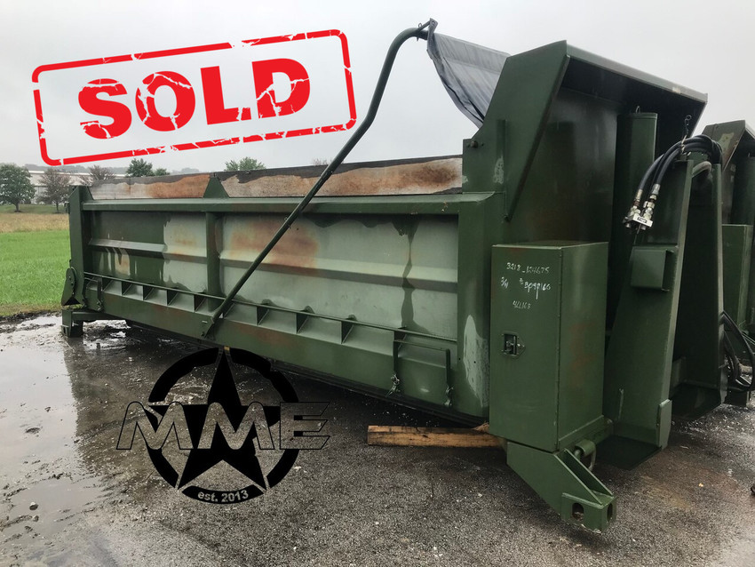Self Contained Crysteel 17.6' Dump Body Designed For Hook Lift System
