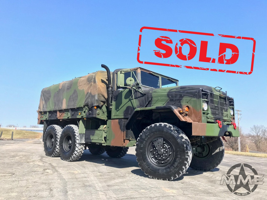 BMY M923A2 5 Ton 6X6 Military Cargo Truck Rebuilt In 2010