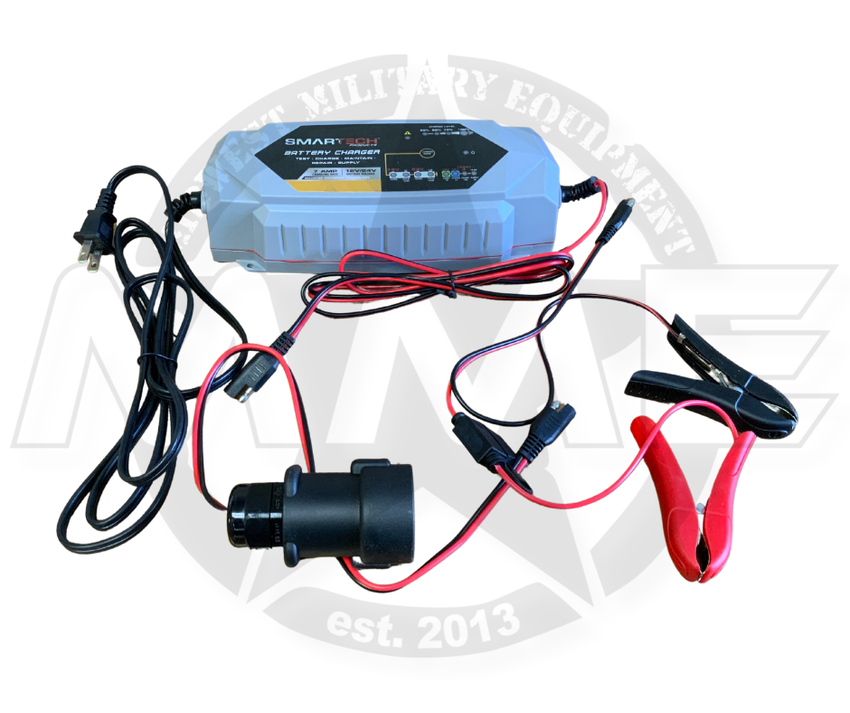 NATO Port 7A 12V/24V Battery Charger/Repairer/Maintainer/Tester