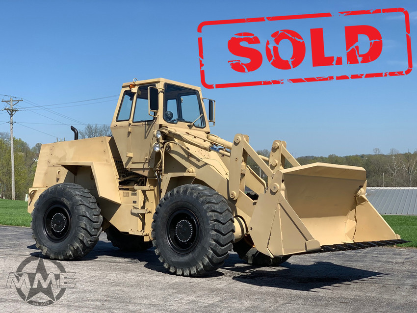 1985 W24C Case Military Wheel Loader 2.5 Yard Capacity