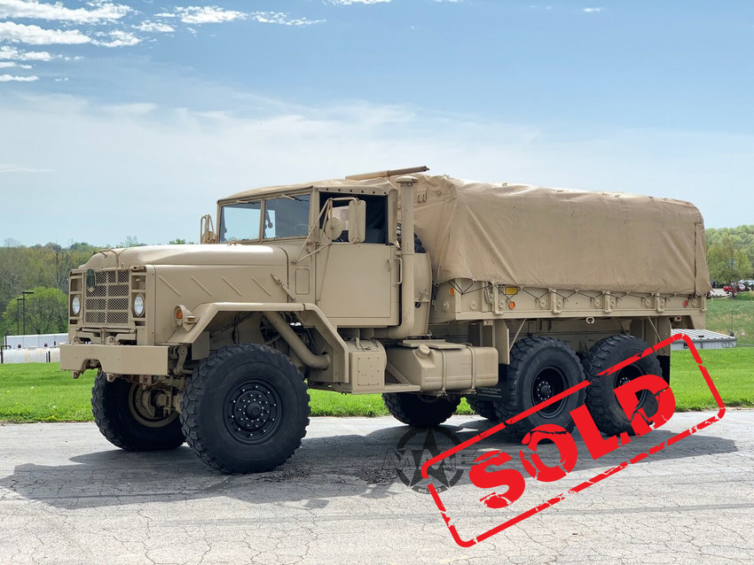 1990 M923a2 BMY 5 Ton Military 6X6 Cargo Truck