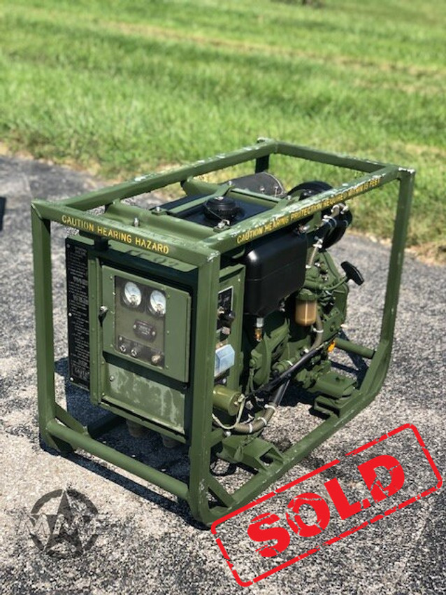 Dewey MEP-531A  2KW  Generator Set