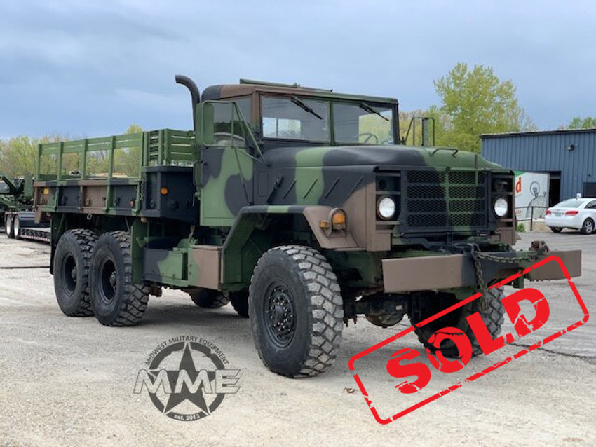 Am General M925A1 5 TON MILITARY 6 X 6 Cargo TRUCK With Winch