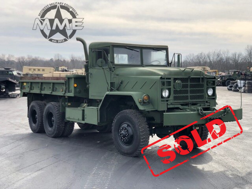 1984 Am General M925 5 TON MILITARY 6 X 6 Cargo TRUCK With Winch