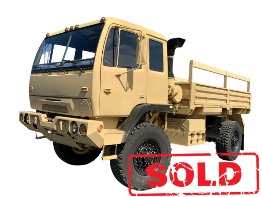 1998 Stewart & Stevenson M1078 4X4 2 1/2 Ton Cargo Truck