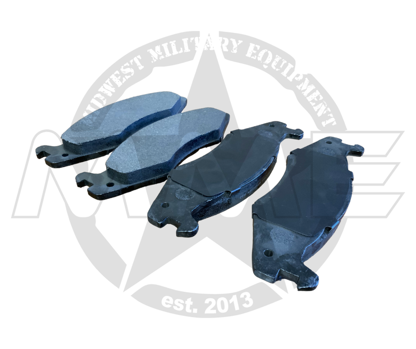 Replacement Set of 4 Brake Pads for M998 Humvee / HMMWV