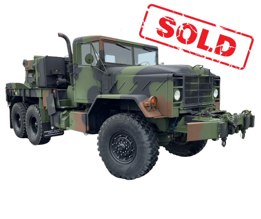 2012 Rebuild BMY M936A2 5 Ton Military 6x6 Wrecker Truck 35,000lbs winch