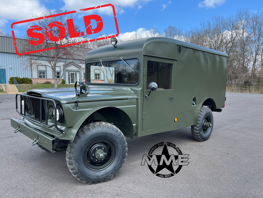 1967 Kaiser Jeep M725 Ambulance Midwest Military Equipment