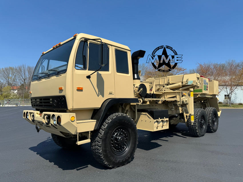 2000 Stewart & Stevenson M1089A1 Military 6x6 Wrecker Truck