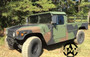 2 Man 1/4" Aluminum Hard Top & Door Kit FOR HMMWV HUMVEE HUMMER H1 military m998