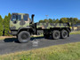 2002 STEWART & STEVENSON M1084A1 6X6 5 Ton Cargo TRUCK  W / REAR MATERIAL HANDLING CRANE