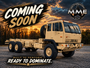 2004 Stewart & Stevenson M1086A1 MTV 6x6 Long Wheel Base Cab & Chassis W/Winch