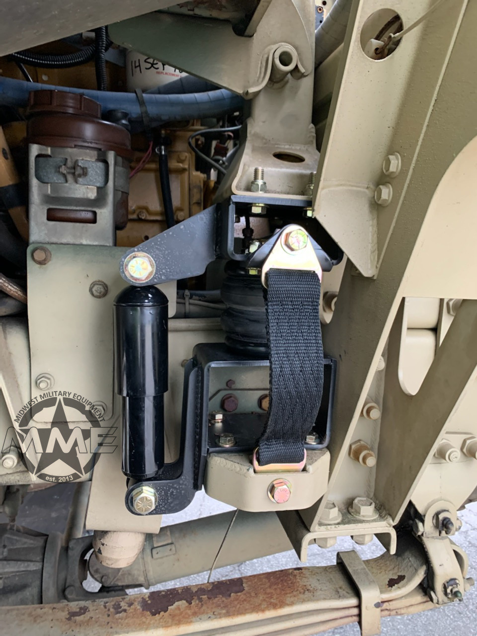 Upgraded Air Spring Cab Suspension Kit For LMTV & MTV