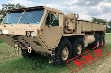 1984 M977 Oshkosh HEMTT 8X8 Truck With Material Handling Crane