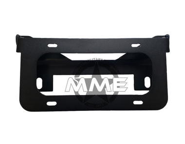 Solid Steel FLIP-UP Winch Roller Fairlead License Plate Mount Bracket Holder AS