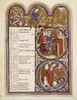 Psalter Of Saint Elizabeth. 1200S. September. Festival Of Exaltation Of Saint George. Romanesque Art. Miniature Painting. Italy. Cividale Del Friuli. Archaeological Museum. ?? Aisa/Everett Collection Poster Print - Item # VAREVCFINA045AH179H