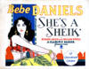 She'S A Sheik Bebe Daniels 1927 Movie Poster Masterprint - Item # VAREVCMSDSHASEC004H