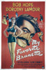 My Favorite Brunette Us Poster Art Dorothy Lamour Bob Hope 1947 Movie Poster Masterprint - Item # VAREVCMSDMYFAEC050H