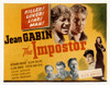 The Impostor Jean Gabin 1944 Movie Poster Masterprint - Item # VAREVCMSDIMPOEC017H