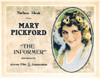 The Informer Mary Pickford On A Re-Issue Title Card 1912. Movie Poster Masterprint - Item # VAREVCMCDINFOEC075H