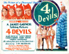 4 Devils Movie Poster Masterprint - Item # VAREVCMSDFODEFE002H