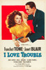 I Love Trouble Us Poster Art Janet Blair Franchot Tone 1948 Movie Poster Masterprint - Item # VAREVCM8DILOVEC003H