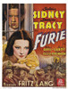 Fury From Top: Spencer Tracy Sylvia Sidney On Belgian Poster Art 1936. Movie Poster Masterprint - Item # VAREVCMMDFURYEC001H