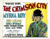The Crimson City Myrna Loy 1928 Movie Poster Masterprint - Item # VAREVCMSDCRCAEC008H