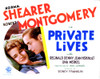 Private Lives From Left Norma Shearer Robert Montgomery 1931 Movie Poster Masterprint - Item # VAREVCMSDPRLIEC015H
