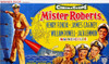 Mister Roberts Left: Henry Fonda Bottom L-R: Betsy Palmer William Powell James Cagney Jack Lemmon On Belgian Poster Art 1955 Movie Poster Masterprint - Item # VAREVCMCDMIROEC008H