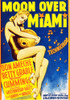 Moon Over Miami Betty Grable On Window Card 1941 Tm And Copyright ??20Th Century Fox Film Corp. All Rights Reserved./Courtesy Everett Collection Movie Poster Masterprint - Item # VAREVCMCDMOOVFE002H