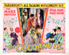 The Cocoanuts Lobbycard The Marx Brothers - Border: From Left: Zeppo Marx Groucho Marx Chico Marx Harpo Marx Inset Right: Mary Eaton 1929 Movie Poster Masterprint - Item # VAREVCMCDCOCOEC071H