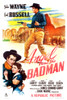 Angel And The Badman Top: John Wayne Lower Left From Left: John Wayne Gail Russell 1947. Movie Poster Masterprint - Item # VAREVCMCDANANEC080H